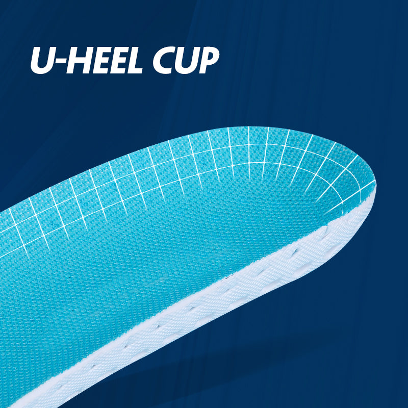Mesh breathable EVA shock-absorbing insole
