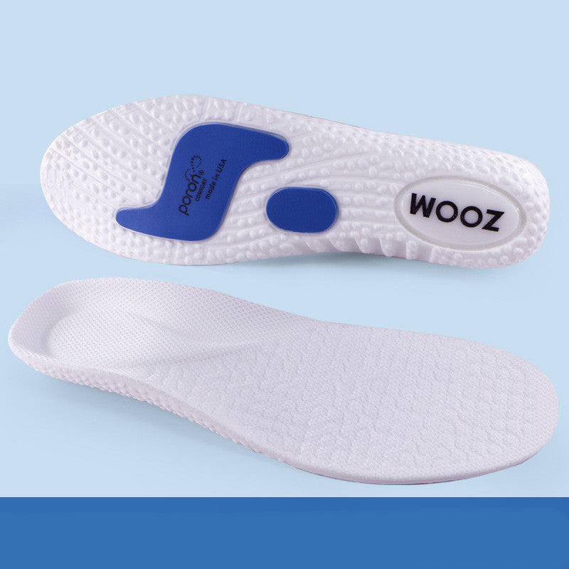 Men's And Women's High Elastic Super Soft Bottom Sweat-absorbing Breathable Deodorant Insole