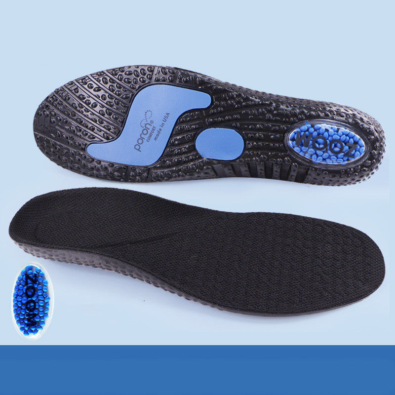 Men's And Women's High Elastic Super Soft Bottom Sweat-absorbing Breathable Deodorant Insole