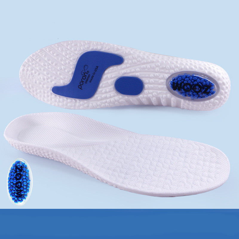 Men's And Women's High Elastic Super Soft Bottom Sweat-absorbing Breathable Deodorant Insole