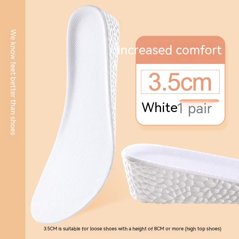 Inner Raised Insole Sports Shoes With Shock Absorption Air Cushion