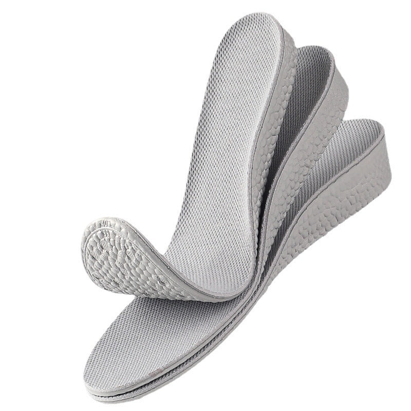 Inner Raised Insole Sports Shoes With Shock Absorption Air Cushion