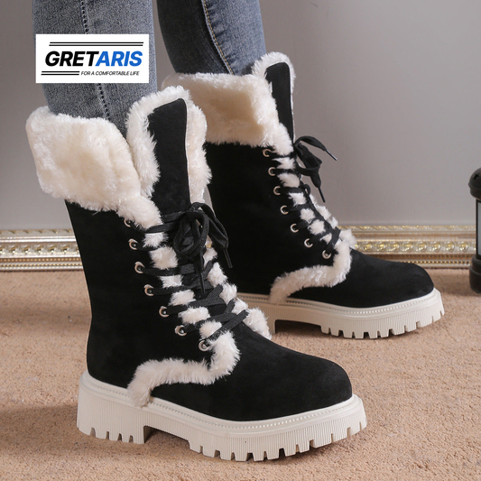 Sofia-G Comfort Women’s Winter Lace-up Snow Boots