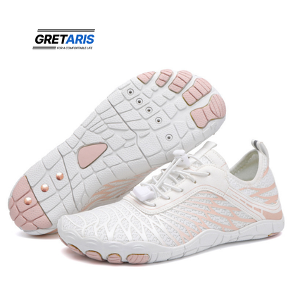 Breathable Shoes Brass Buckle Grounding Shoes Button Shoes Upstream Shoes