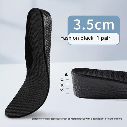 Inner Raised Insole Sports Shoes With Shock Absorption Air Cushion