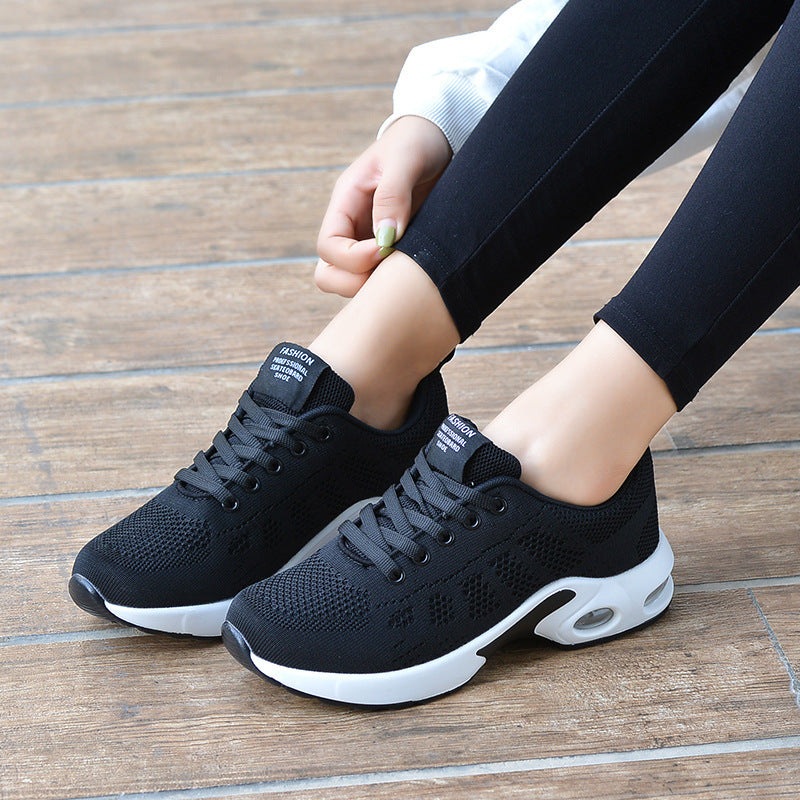 Flying Woven Mesh Shoes Women's Shoes Sports Casual Shoes Fashion Breathable